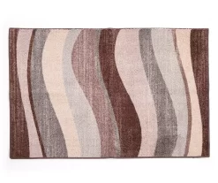 Broyhill Mauve & Gray Wave Accent Rug -Broyhill 810602764 A0