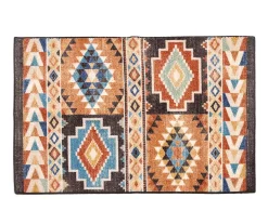 Broyhill Orange & Brown Geometric Accent Rug 9 Broyhill Orange & Brown Geometric Accent Rug -Broyhill 810602767 A0