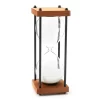 Sand Hourglass Wood & Metal Tabletop Decor 