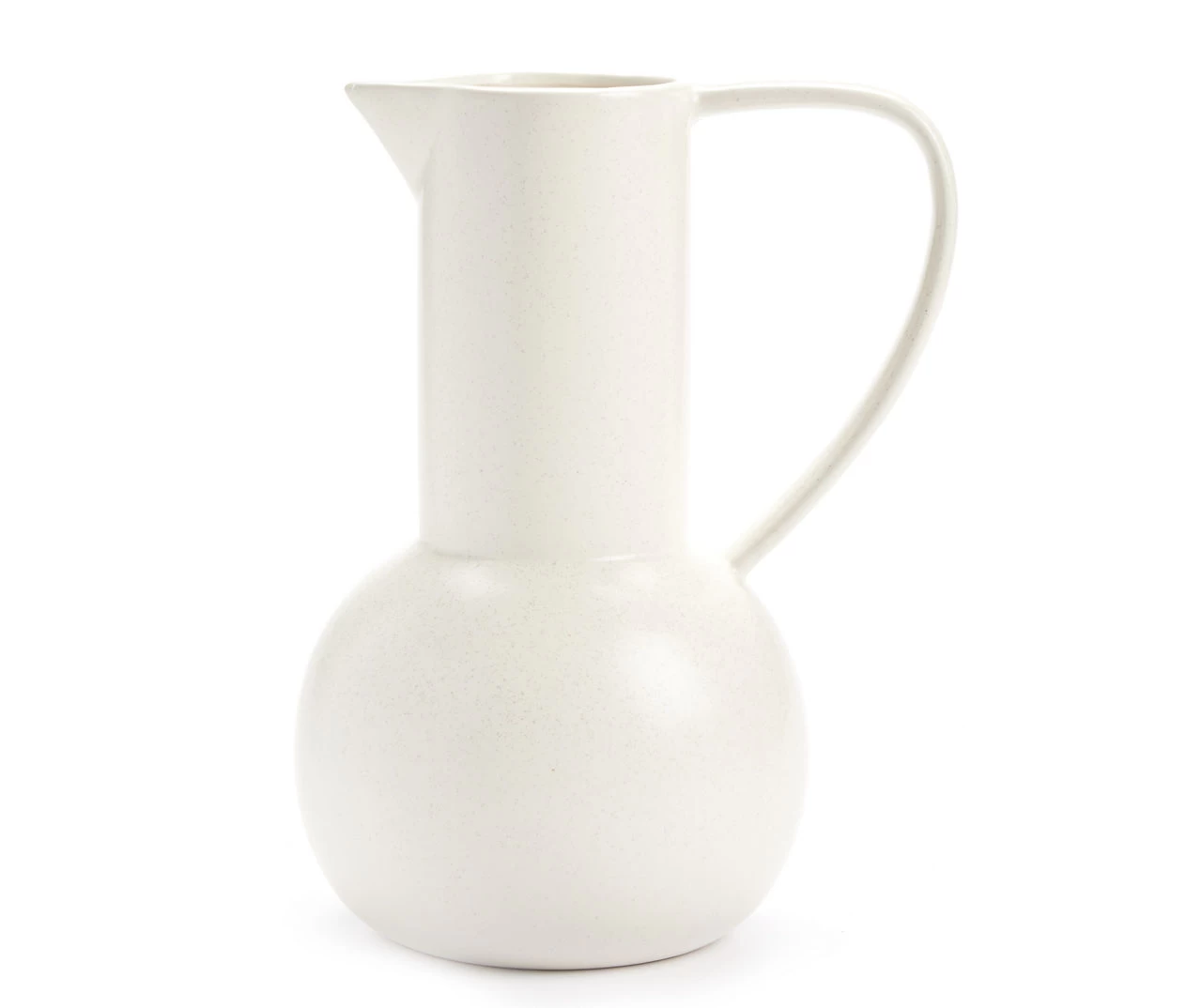 Homeward White Ceramic Vase With Handle 1 Homeward White Ceramic Vase With Handle