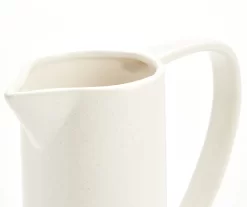 Homeward White Ceramic Vase With Handle 5 Homeward White Ceramic Vase With Handle -Broyhill 810615700 A8 2