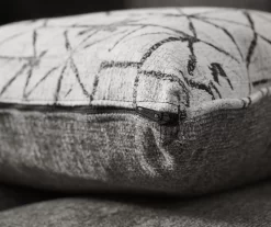 Alexandria Gray Chenille Sofa -Broyhill 810616679 810616680 B0 5