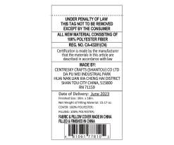 Brown Faux Fur Round Throw Pillow -Broyhill 810617781 G0 4