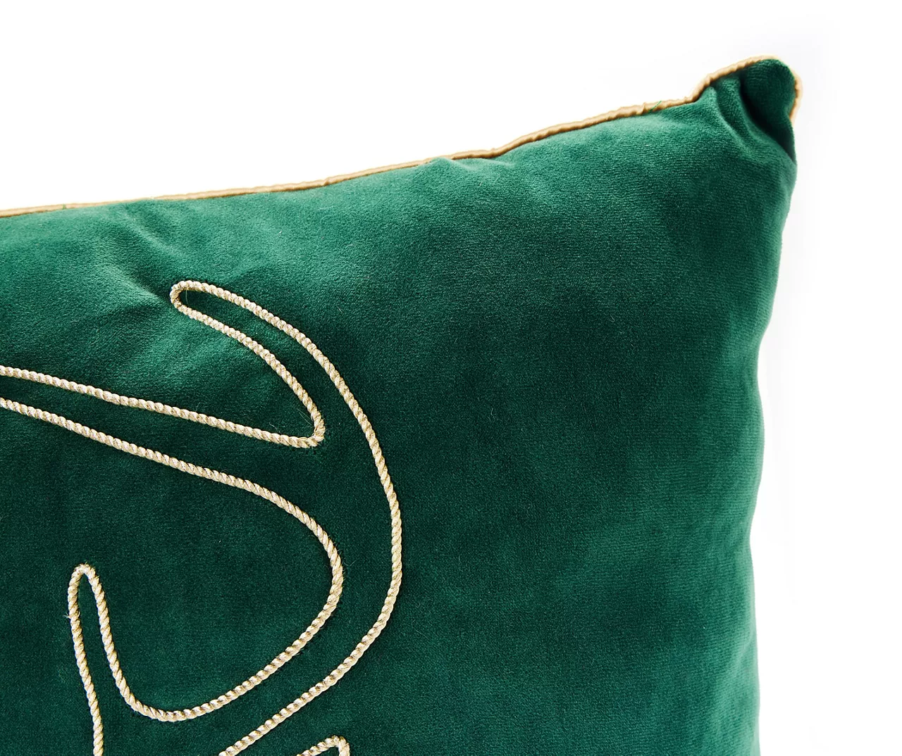 Festive Gathering Green Deer Linework Throw Pillow 3 Festive Gathering Green Deer Linework Throw Pillow - Image 3